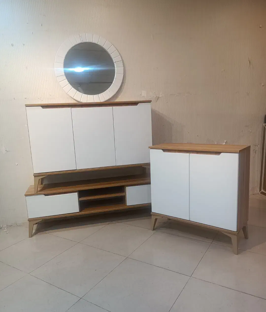 ست کامل فقط ۷۹۰۰ واسطه رو حذف کن|بوفه، ویترین، کنسول|رباط‌کریم, رباط‌کریم|دیوار