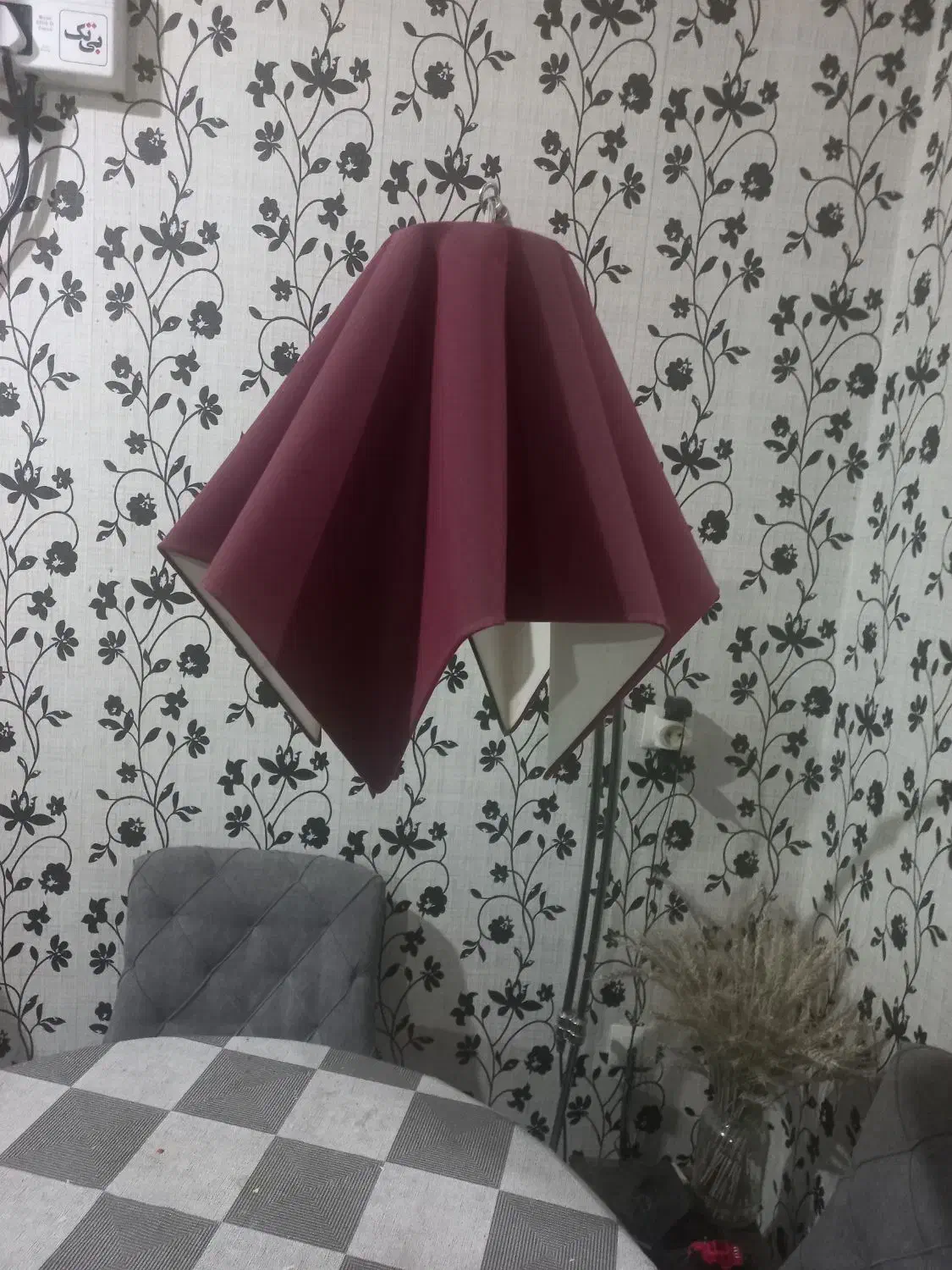 آباژور پایه بلند|چراغ خواب و آباژور|دزفول, |دیوار