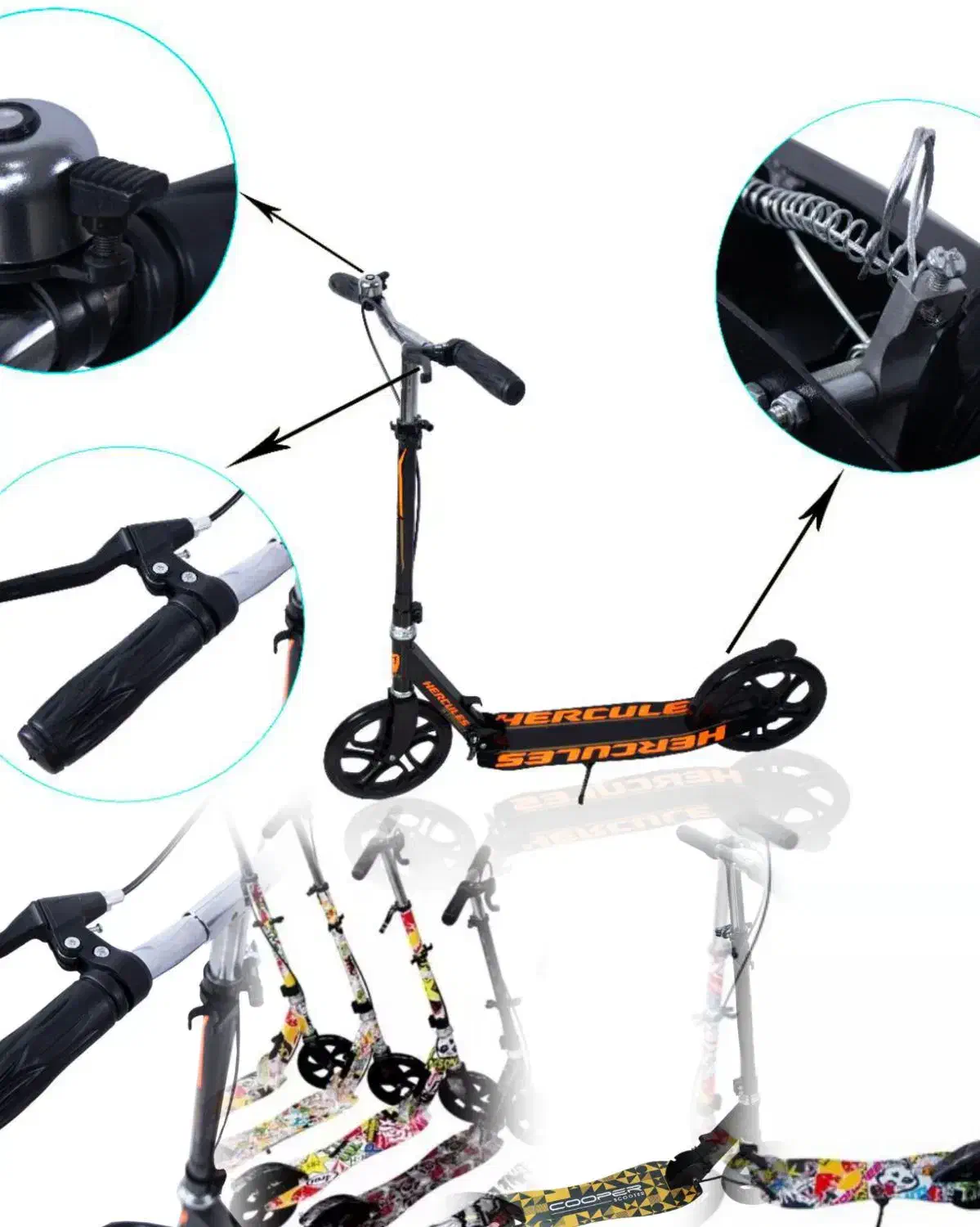 H16 اسکوتر ۲۰۰|دوچرخه، اسکیت، اسکوتر|تهران, شمشیری|دیوار