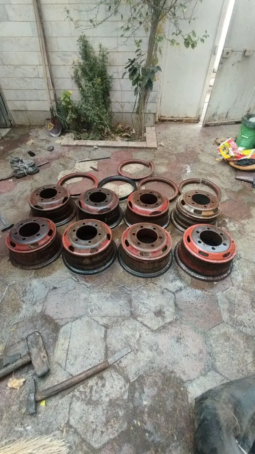 رینگ خاور همراه بچه رینگ|قطعات یدکی و لوازم جانبی|قنوات, |دیوار