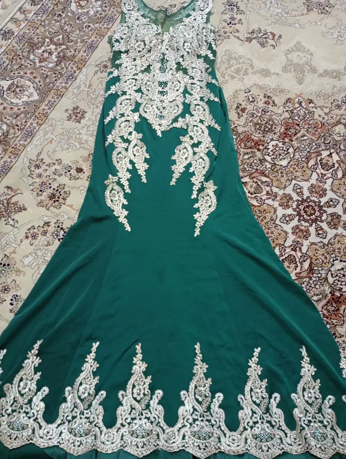 لباس مجلسی یکبار تن خورده نونو|لباس|قرچک, شهرک مهستان|دیوار