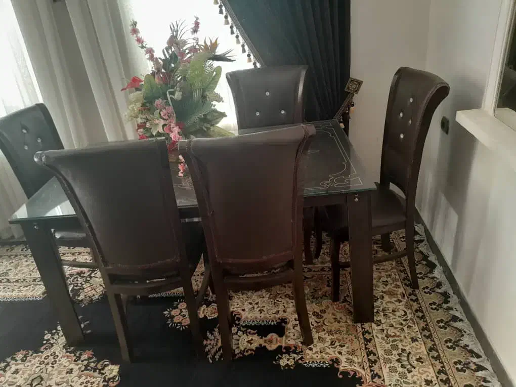 میز صندلی نهارخوری|میز و صندلی غذاخوری|یاسوج, |دیوار