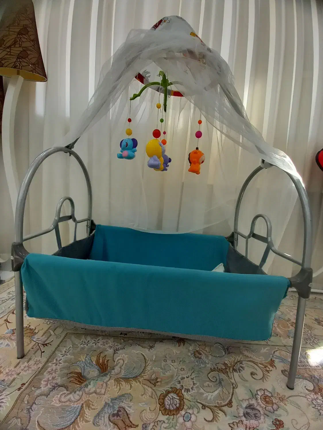 گهواره نوزاد نو.پایه متحرک وثابت .دختروپسراسپورته|تخت و صندلی بچه|اردبیل, |دیوار