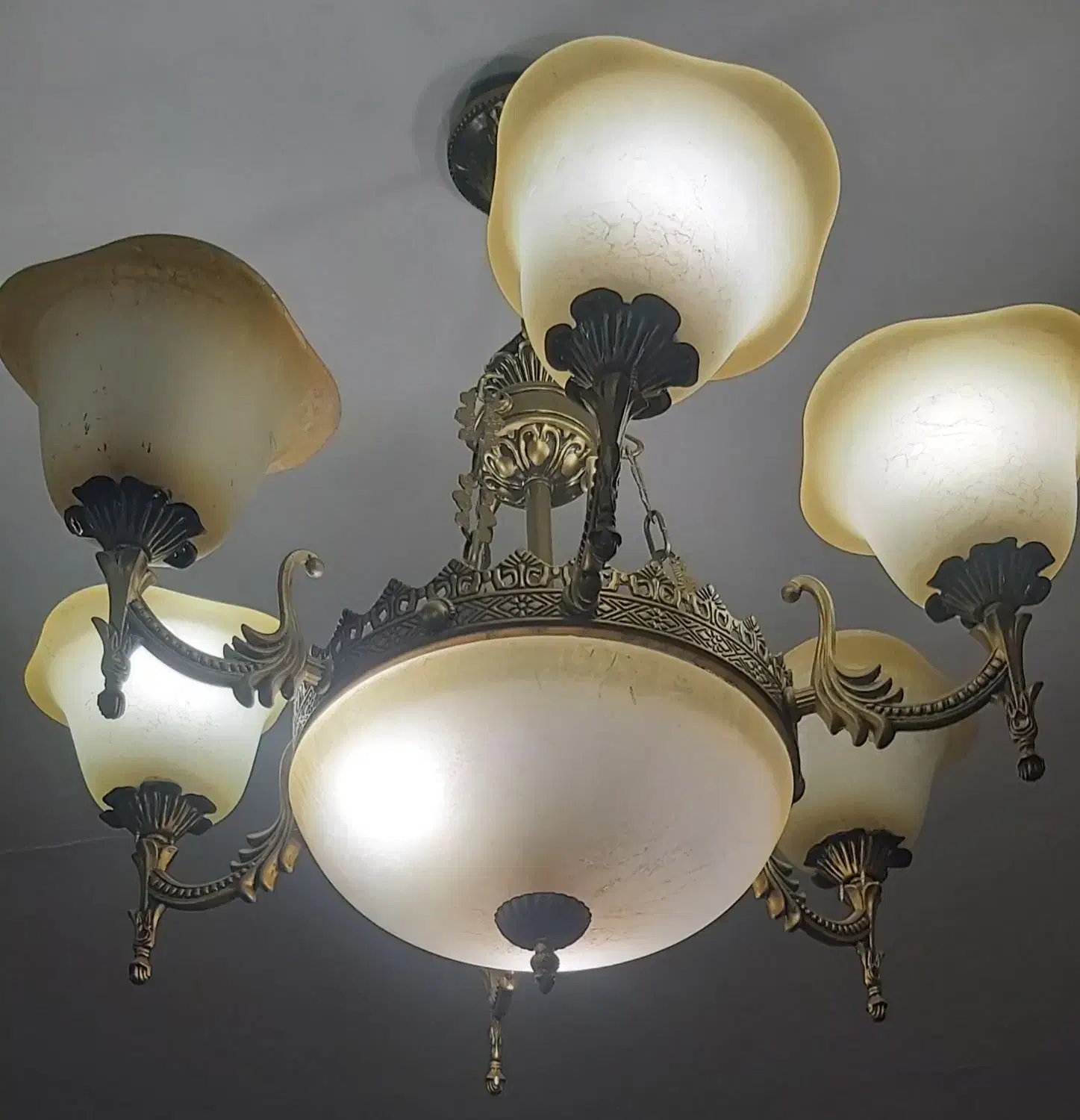 لوستر|لوستر و چراغ آویز|فشاپویه, |دیوار