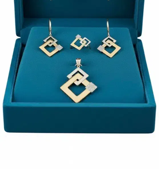 طلا نیم ست درحد کاملا نو|جواهرات|بندرعباس, |دیوار