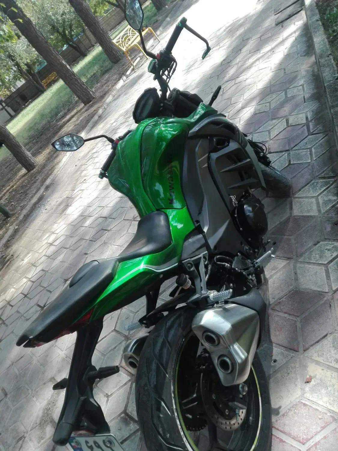 موتورسیکلت بلنتا طرح کاوازاکی ۱۰۰۰|موتورسیکلت|شیراز, فرگاز|دیوار