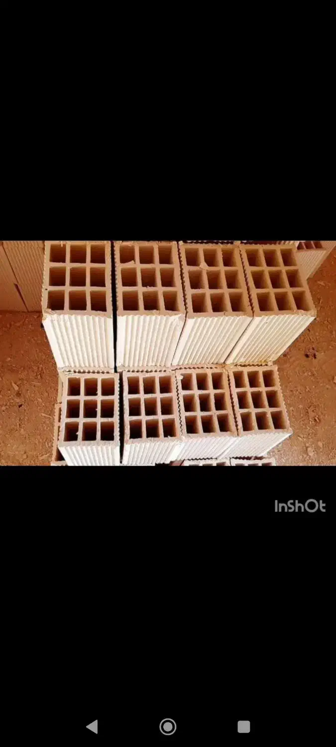 ارسال انواع تیغه سفال دیواری وسقفی وبلوک سیمانی|مصالح و تجهیزات ساختمان|هشتگرد, شهرک صنعتی هشتگرد|دیوار