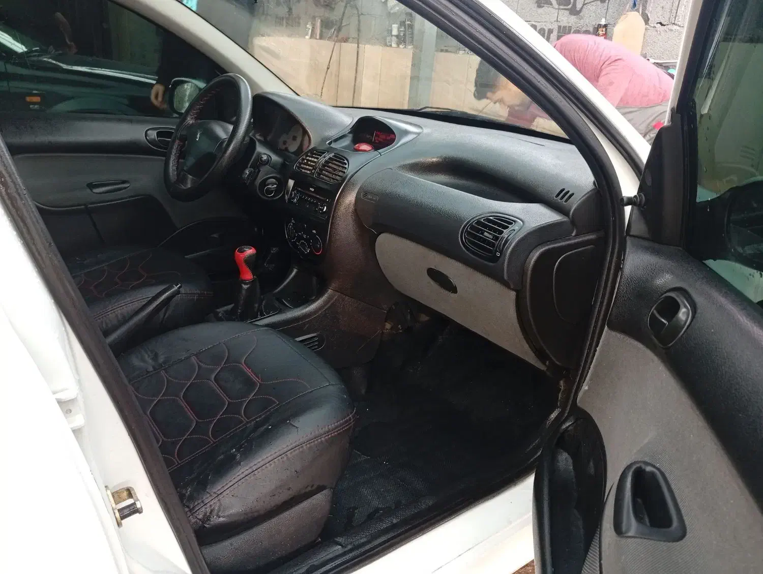 206 SD مدل 93 TU5سفید بیرنگ|خودرو سواری و وانت|رشت, حومه رشت|دیوار