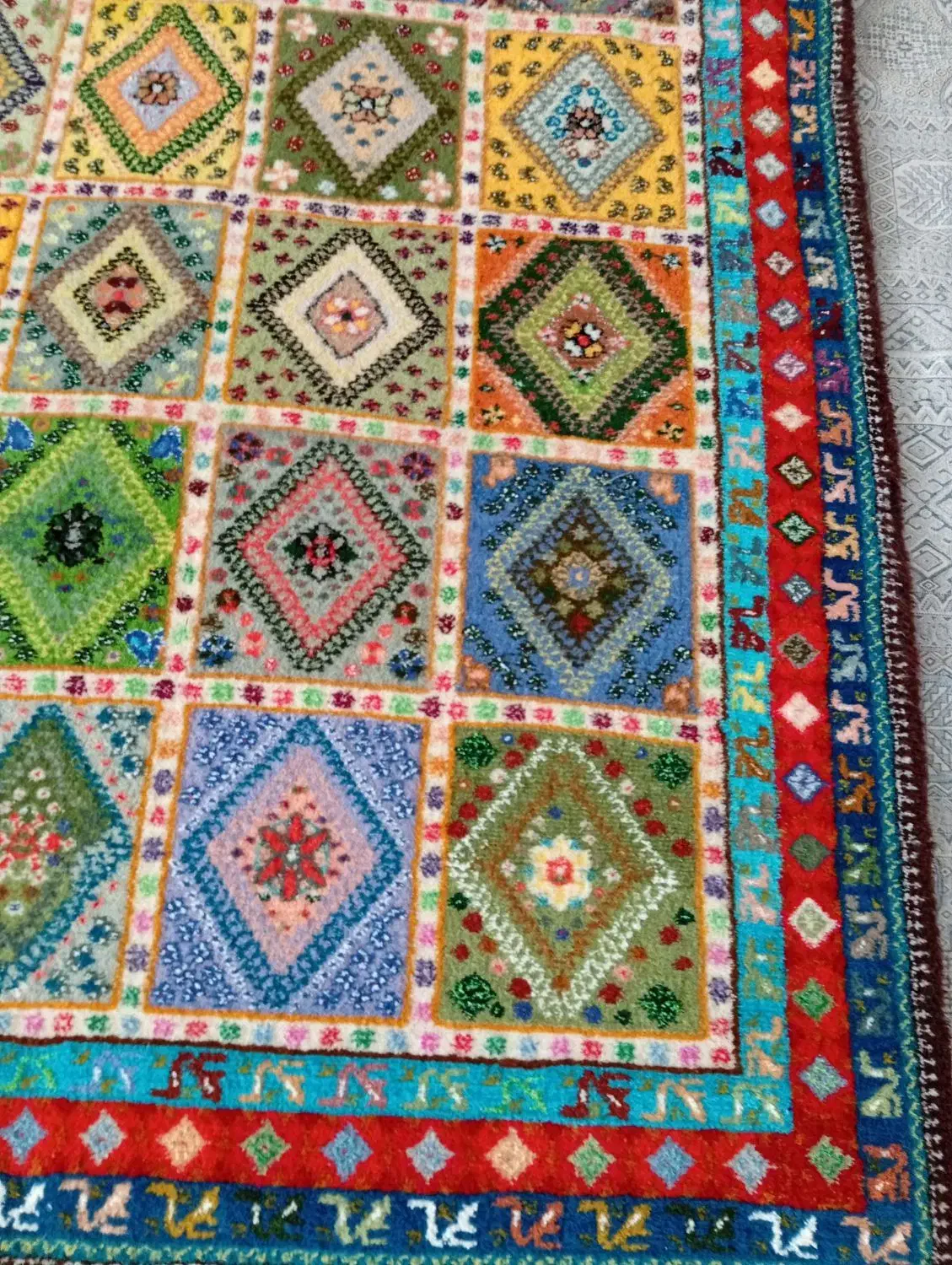 فرش دستبافت|فرش|شیراز, انجیر|دیوار