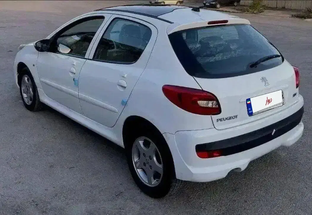 207 اتوماتیک tu5 p ارتقا یافته سقف شیشه ای|خودرو سواری و وانت|تهران, باغ فیض|دیوار