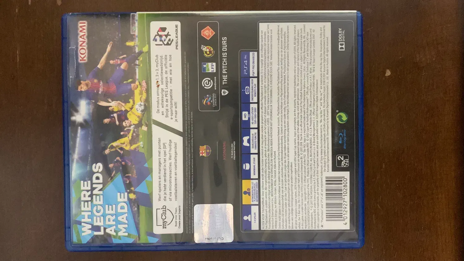 بازی pes2018 برای ps4|کنسول، بازی ویدئویی و آنلاین|دورود, |دیوار