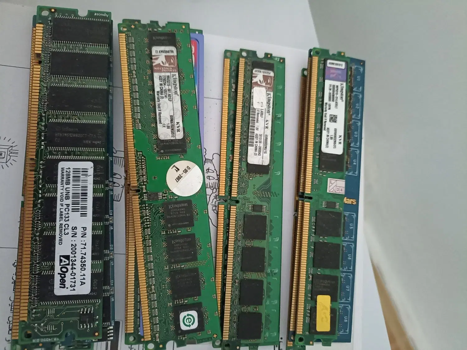 RAM DDR2 1GB-512MB - DDR|قطعات و لوازم جانبی رایانه|دورود, |دیوار