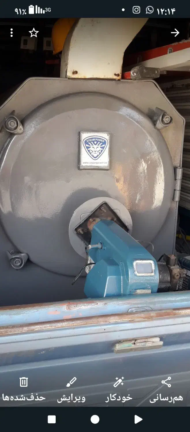 وانت مزدا همراه با دستگاه نانو بخار سیار|خودرو سواری و وانت|بندر انزلی, نوغان|دیوار