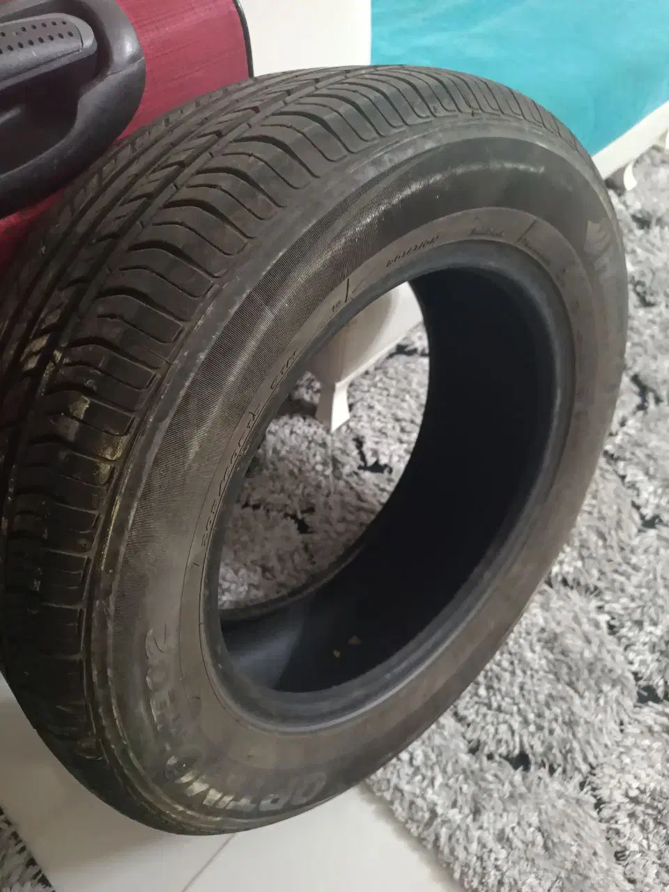 یک عدد لاستیک سایز ۲۰۵ ـ ۶۰r ـ ۱۵ برند hankook|قطعات یدکی و لوازم جانبی|کرج, کرج نو|دیوار