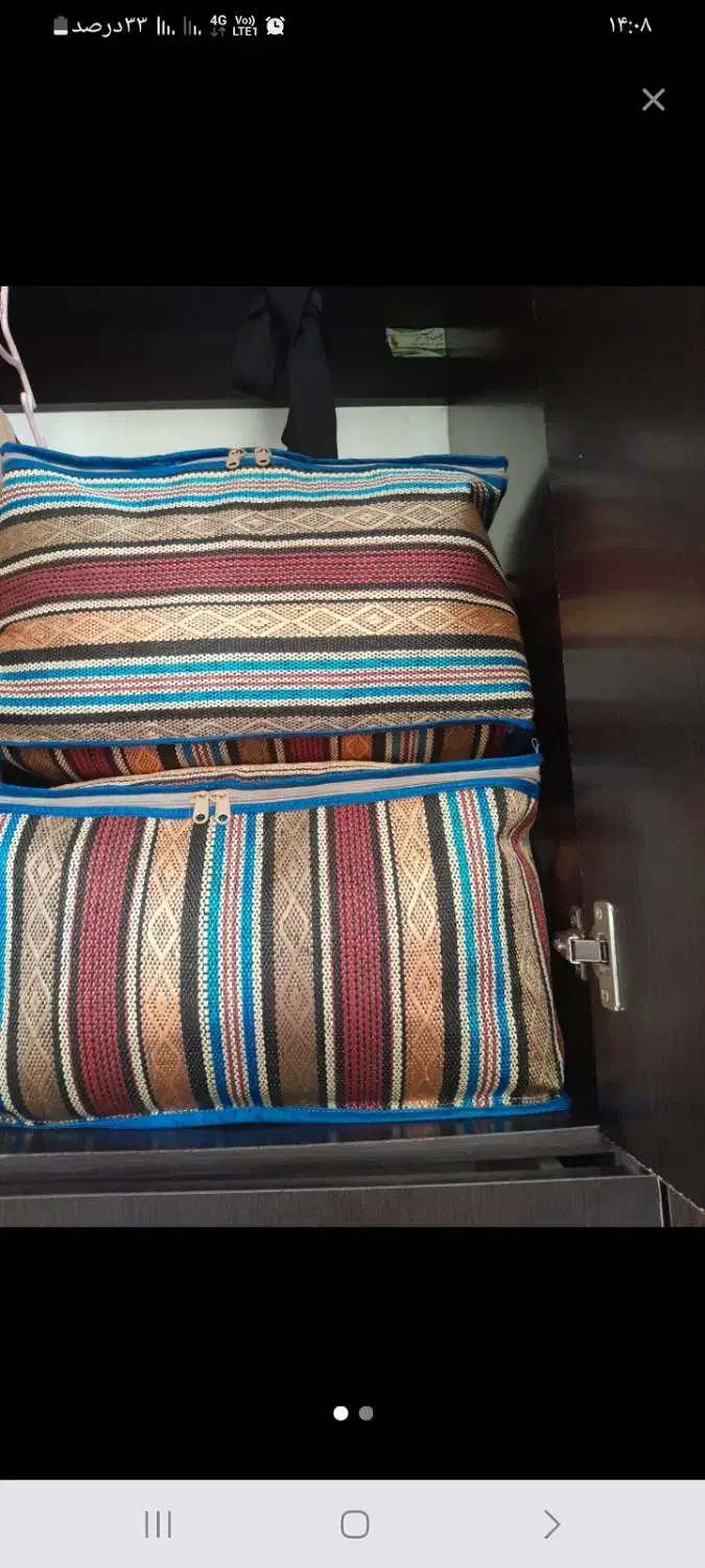 بقچه های جاجیمی|رختخواب، بالش، پتو|تبریز, |دیوار