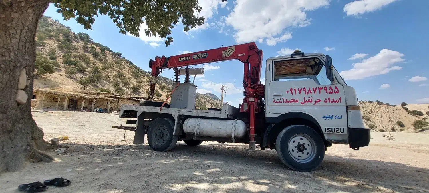 جرثقیل 250 نیسان زد اف چرخگیر|خودرو سنگین|دهدشت, |دیوار