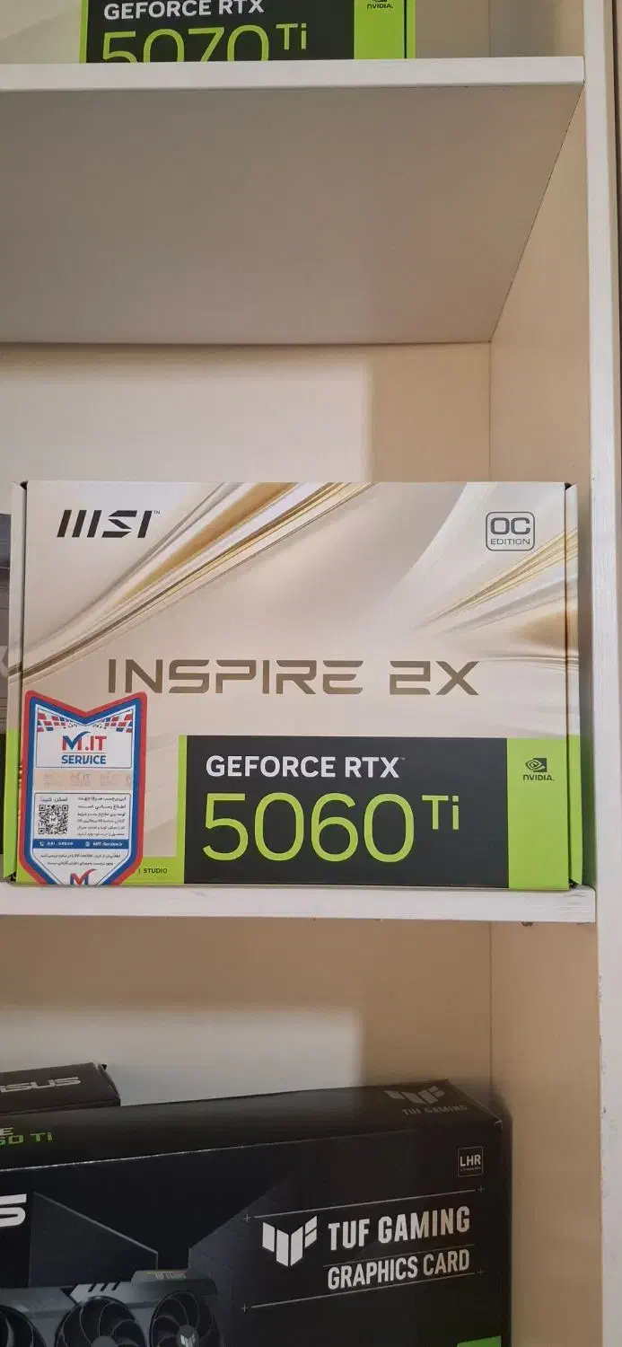 کارت گرافیک RTX 5060Ti OC Inspire 2X حافظه 16 گیگ|قطعات و لوازم جانبی رایانه|تهران, سلسبیل شمالی|دیوار