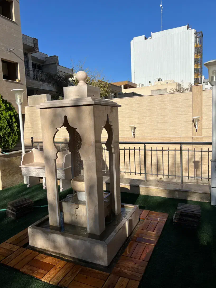 آبنما سنگی مدل مراکشی با پمپ و متعلقات|مصالح و تجهیزات ساختمان|کرمان, |دیوار