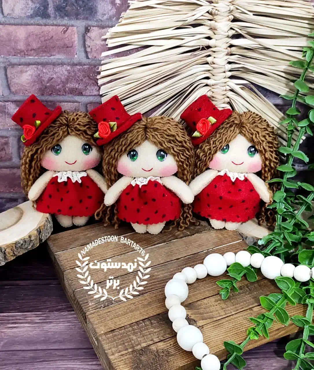 عروسک های نمدی|اسباببازی بچه|قم, شاه ابراهیم|دیوار