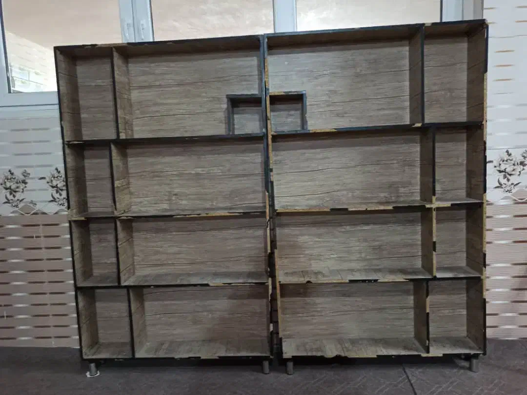 قفسه نظم دهنده مغازه|کتابخانه، شلف، قفسه‌های دیواری|خرم‌آباد, |دیوار