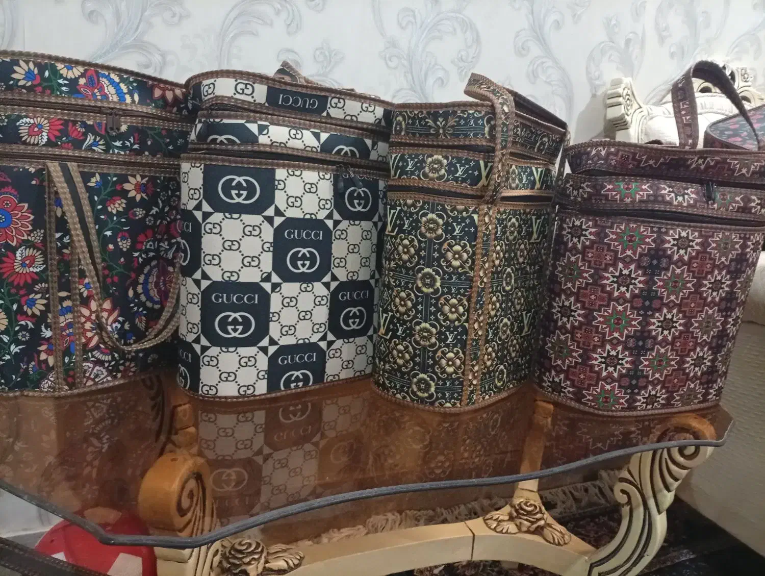 انواع ساک کرپ|کیف، کفش، کمربند|آران و بیدگل, |دیوار