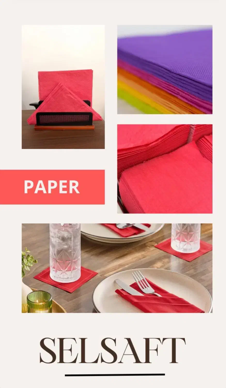 دستمال سفره رنگی(۲۰ برگی)|سفره، حوله، دستمال آشپزخانه|تهران, هرندی|دیوار