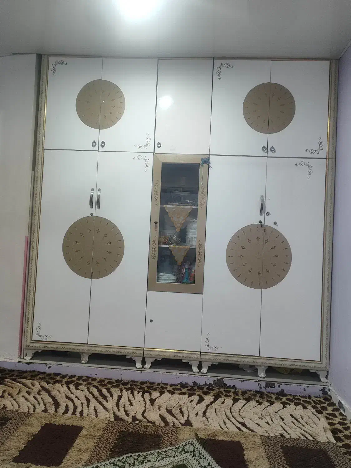 کمد دیواری متحرک چوپ های گلاس|جاکفشی، کمد، دراور|بندر ماهشهر, |دیوار