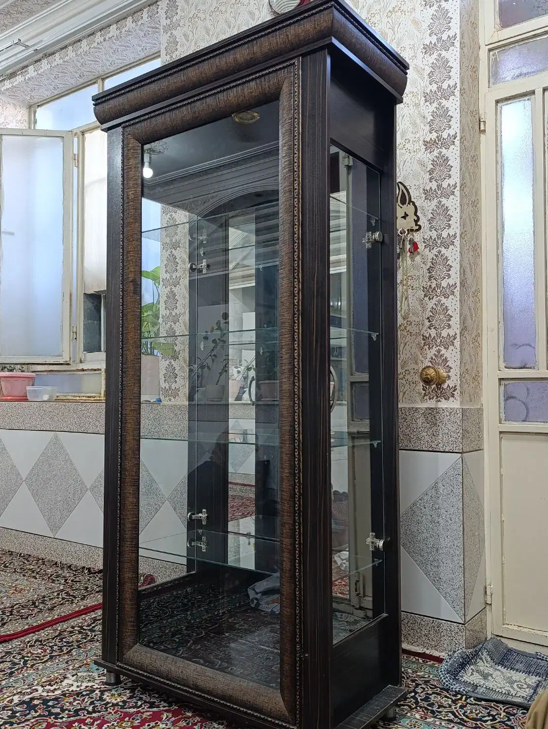 گنجه دکری تمیز|بوفه، ویترین، کنسول|خواف, |دیوار