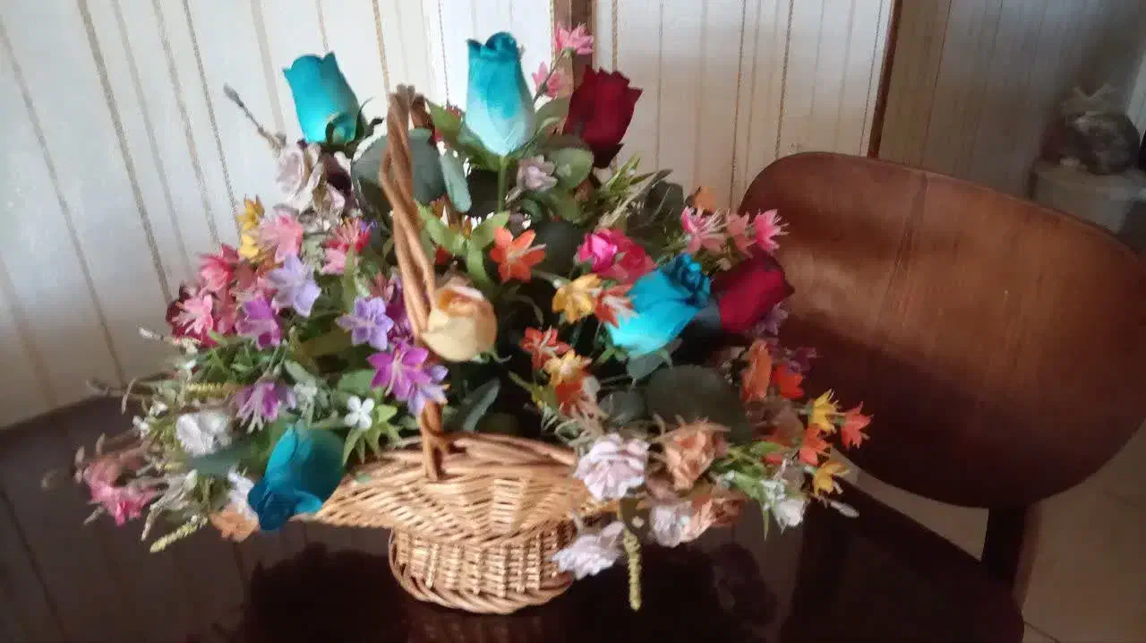 گل مصنوعی|گل مصنوعی|اصفهان, صدف|دیوار