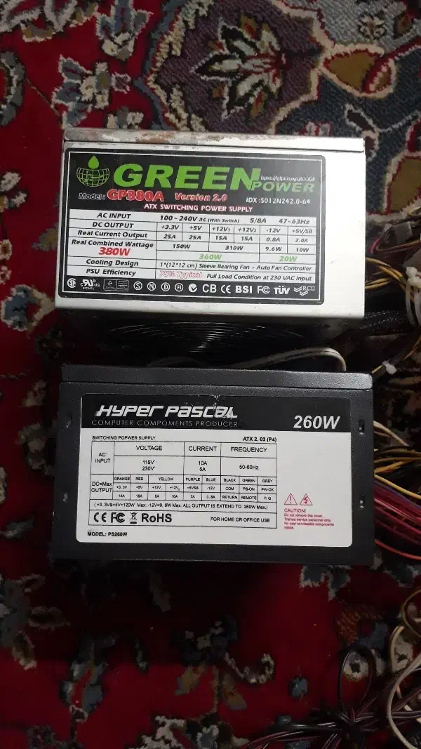 پاور کامپیوتر گرین GREEN POWER|قطعات و لوازم جانبی رایانه|مشهد, سمزقند|دیوار