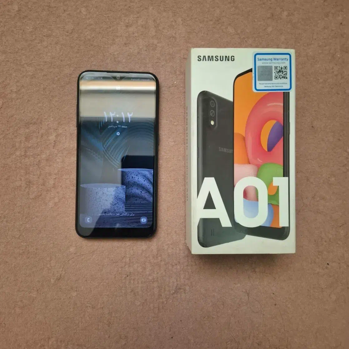 سامسونگ Galaxy A01 16G مشکی درحد نو|موبایل|تهران, افسریه شمالی|دیوار