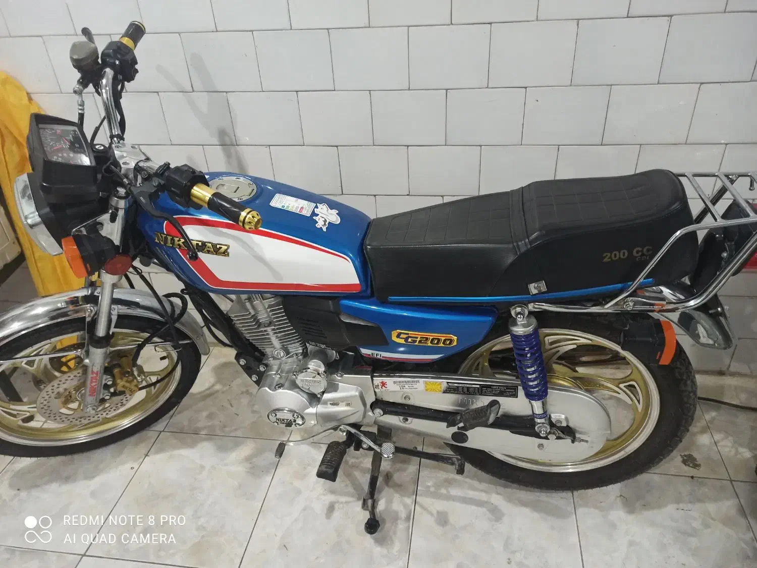موتور نیکتاز 200مدل 1403مدارک اماده|موتورسیکلت|گله دار, |دیوار