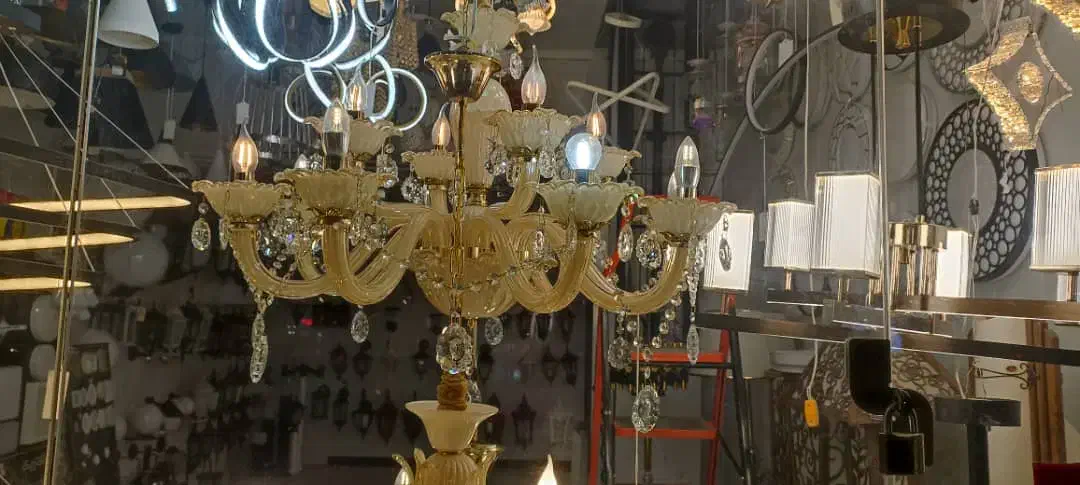 لوستر wof|لوستر و چراغ آویز|کرمان, |دیوار