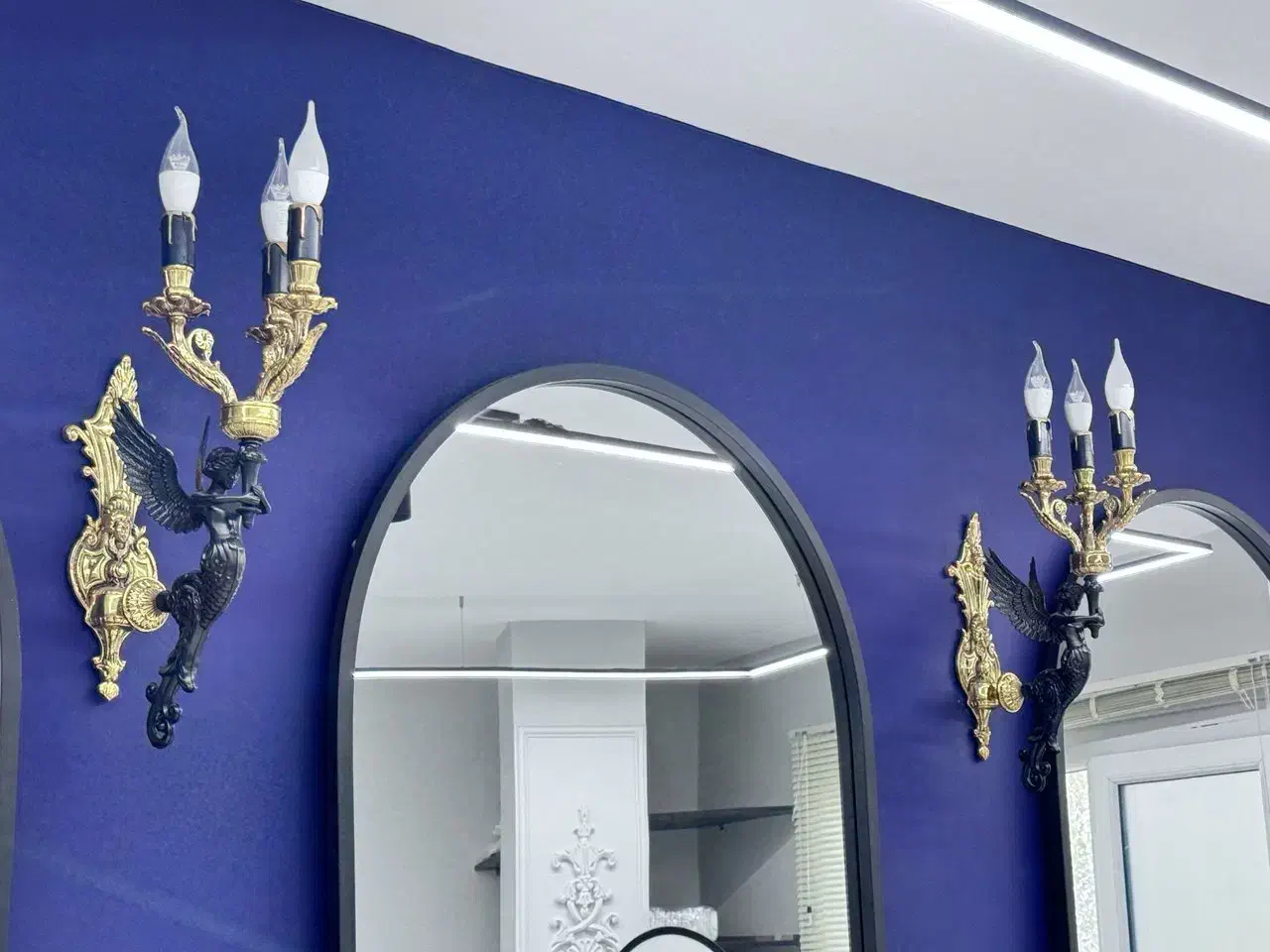 دیوارکوب برنزی|لوستر و چراغ آویز|تهران, الهیه|دیوار