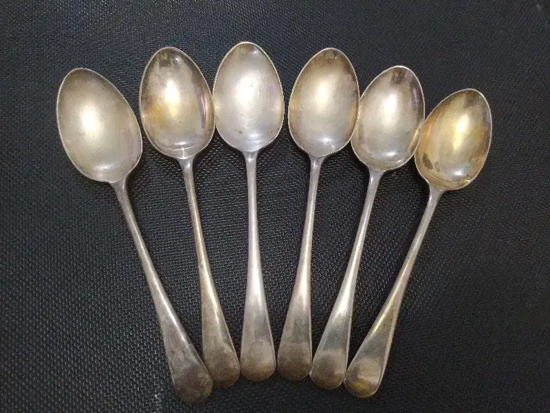 قاشق نقره|کلکسیون اشیاء عتیقه|تهران, پارک شهر|دیوار