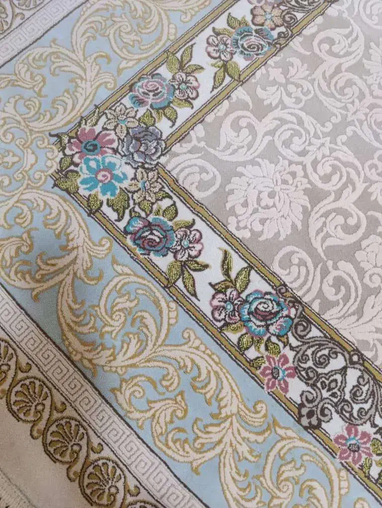 2فرش1200شانه برجسته کرم چرک9متری اکرولیک هیت ست|فرش|اهواز, کوی باهنر|دیوار