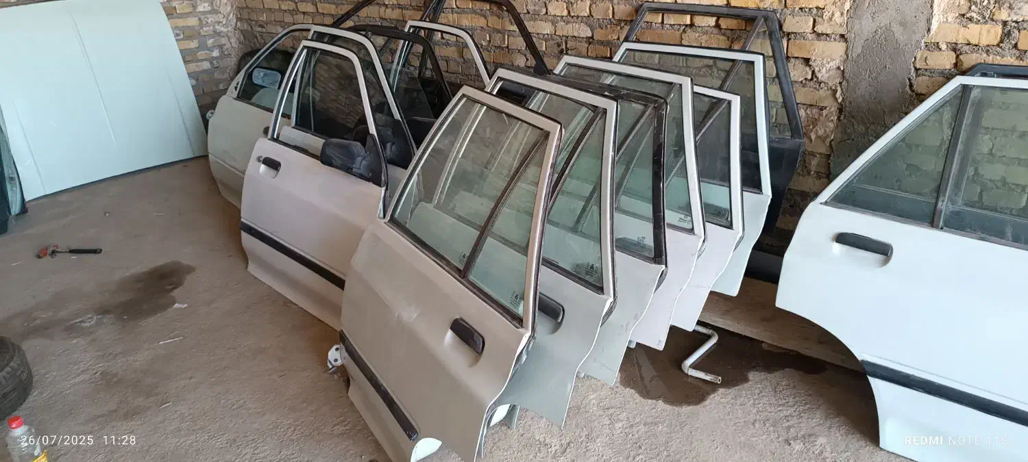 استوک بدنه پرایدمعمولی 141 هاشبک پژو پیکان ماتیز|قطعات یدکی و لوازم جانبی|یزد, |دیوار