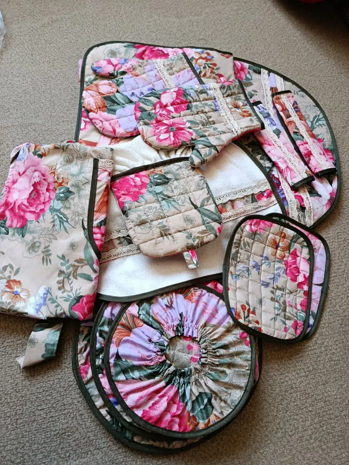 دمکنی و سرویس آشپزخانه|سفره، حوله، دستمال آشپزخانه|باسمنج, |دیوار