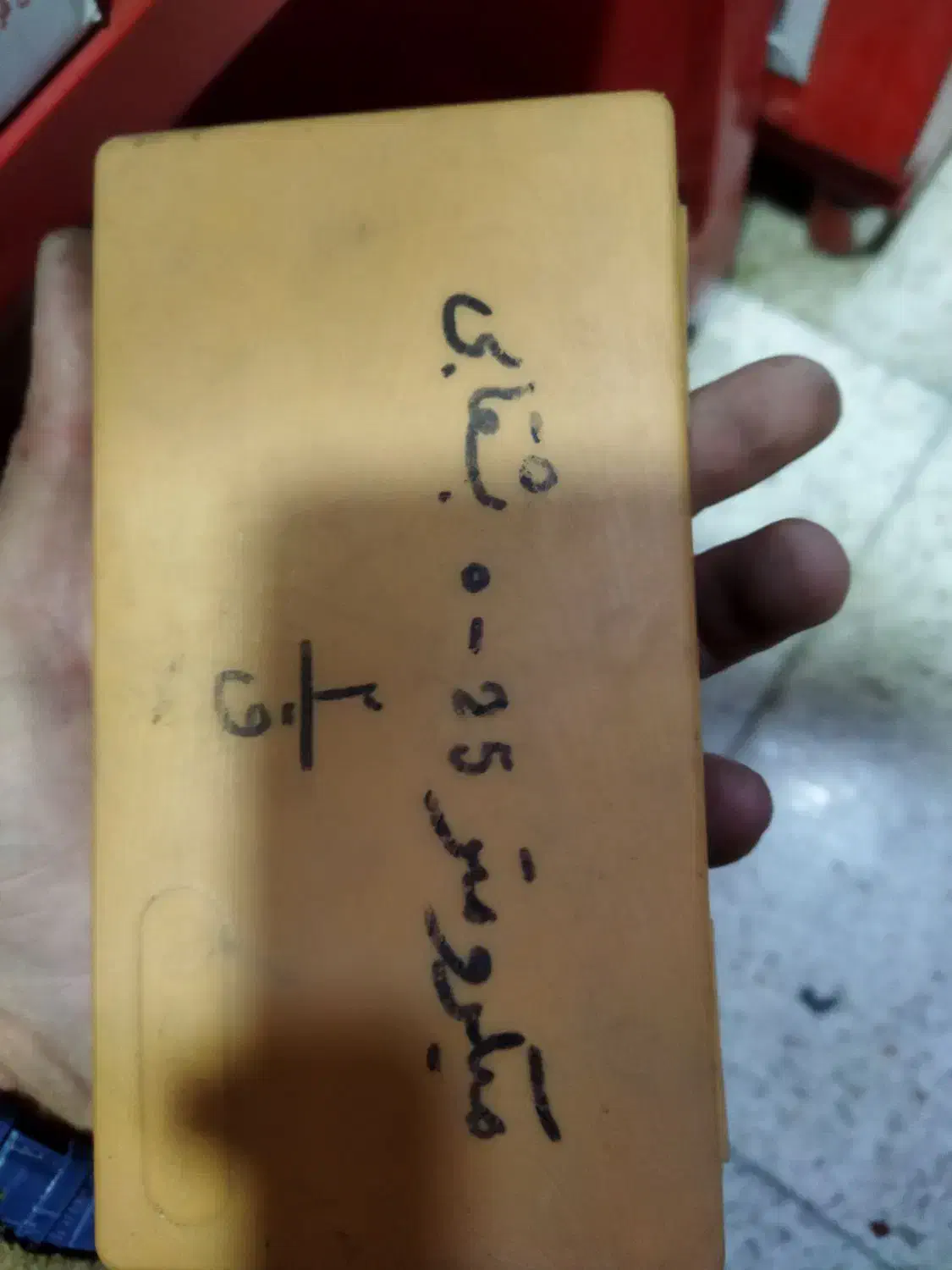 میکرومتر میتیتیو اصل ژاپن نونوسایز 0-25|ابزارآلات|شهرکرد, |دیوار