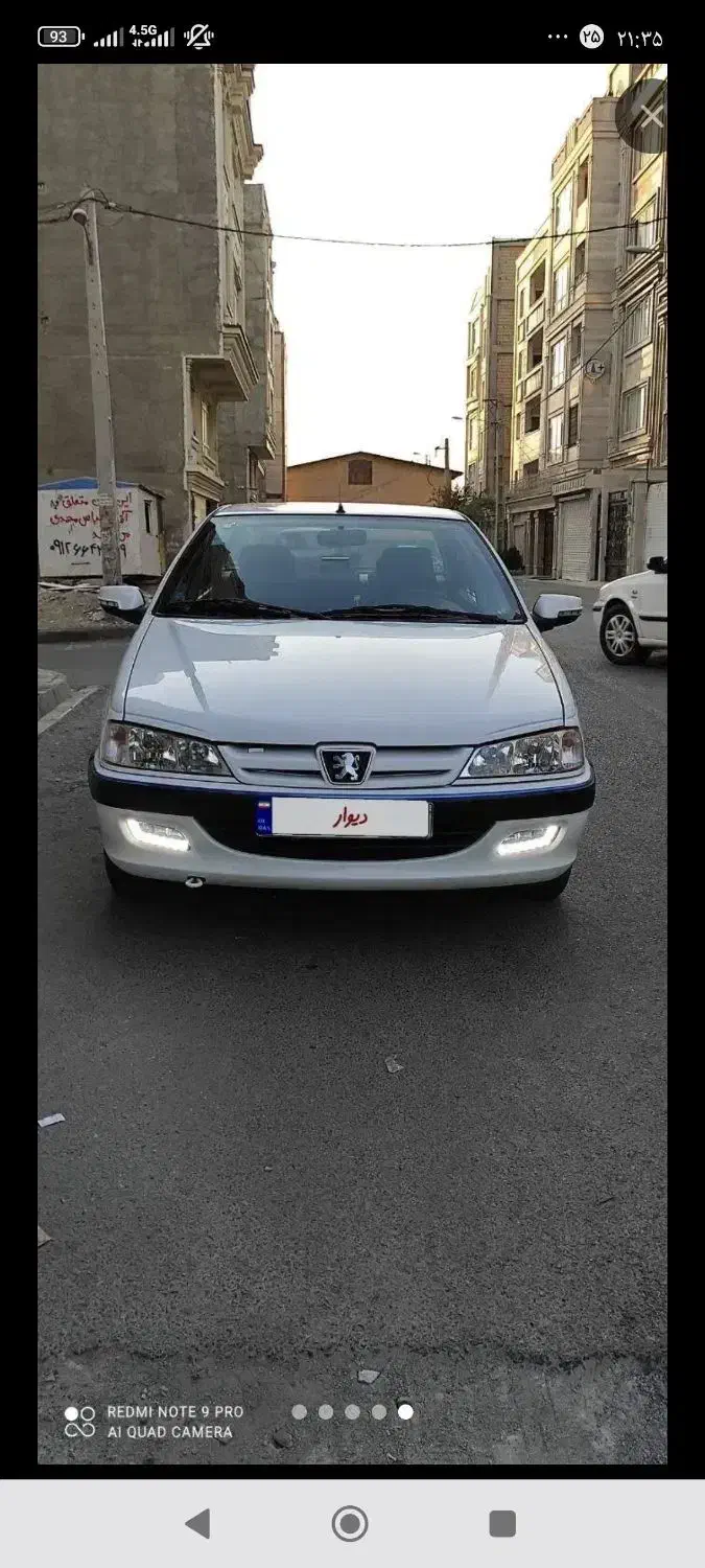 پژو پارس مدل ۴۰۲ بدون رنگ موتور جدید|خودرو سواری و وانت|قصرقند, |دیوار