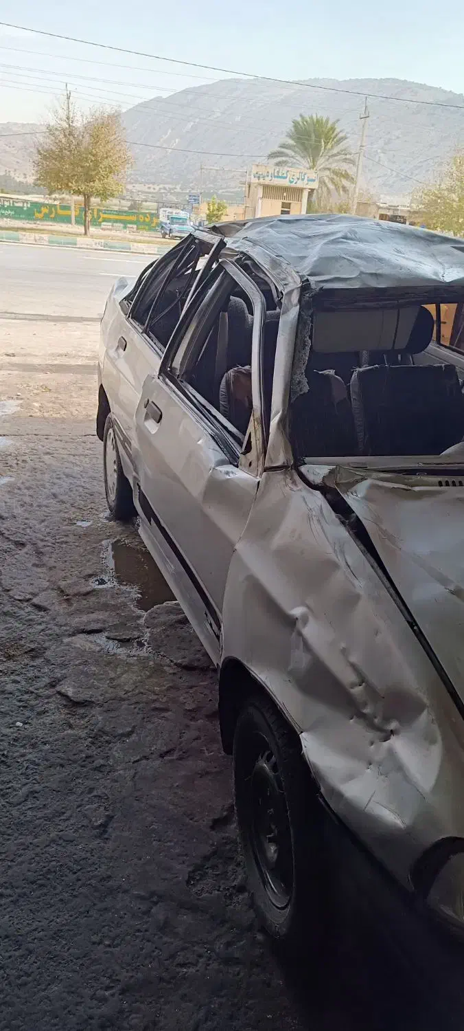 پرایدتصادفی|خودرو سواری و وانت|کوه چنار, |دیوار