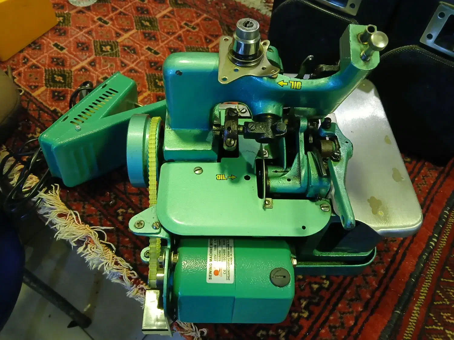 چرخ سر دوز ۳نخ پروانه در حد نو|چرخ خیاطی و ریسندگی|فردیس, شهرک هفده شهریور|دیوار