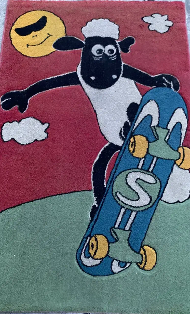 فرش کارتونی|فرش|خوی, |دیوار