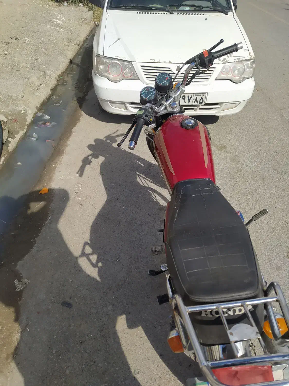 موتورهندا125مدل93|موتورسیکلت|زاهدان, |دیوار