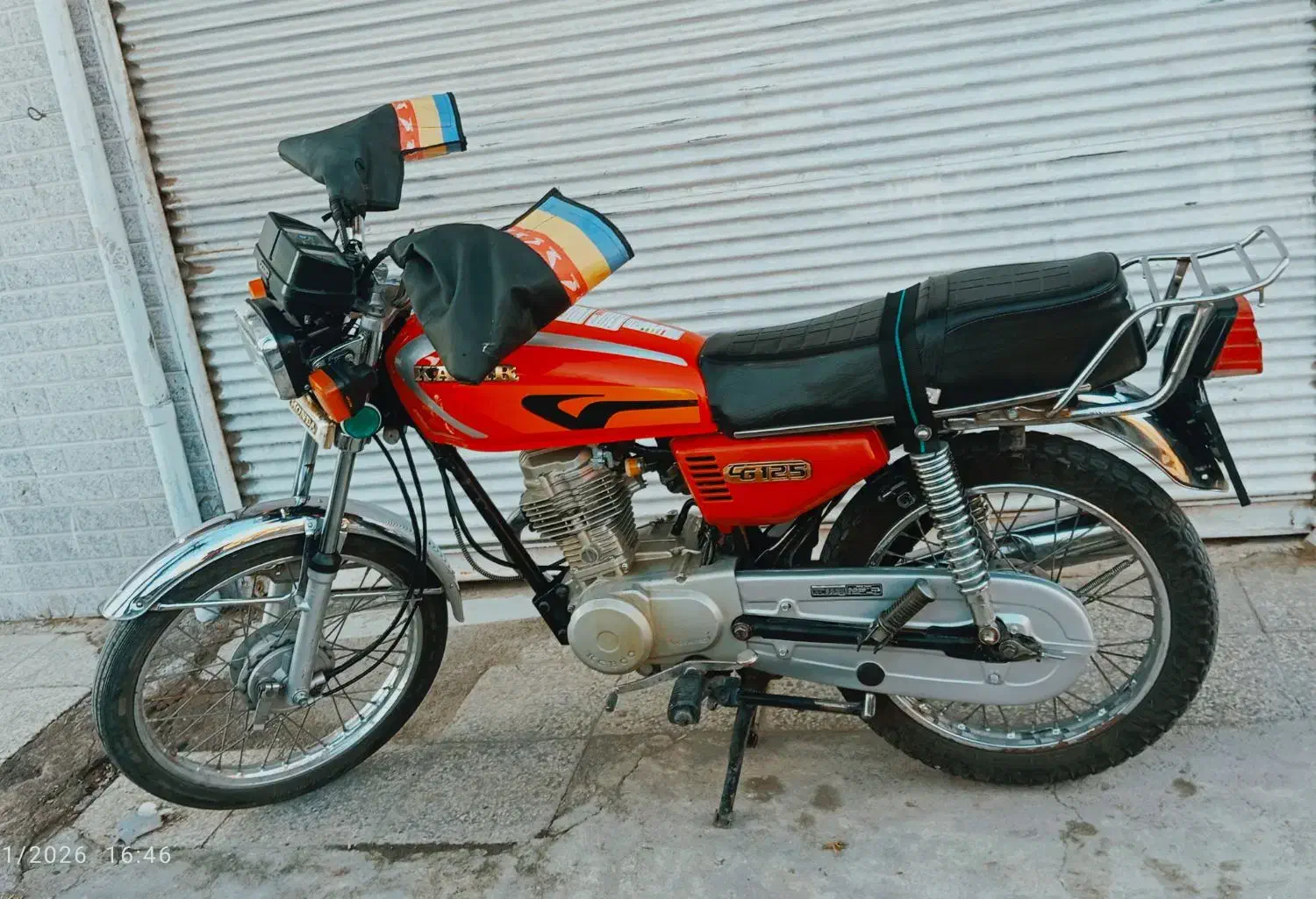 موتور ۱۲۵|موتورسیکلت|قم, نیروگاه|دیوار