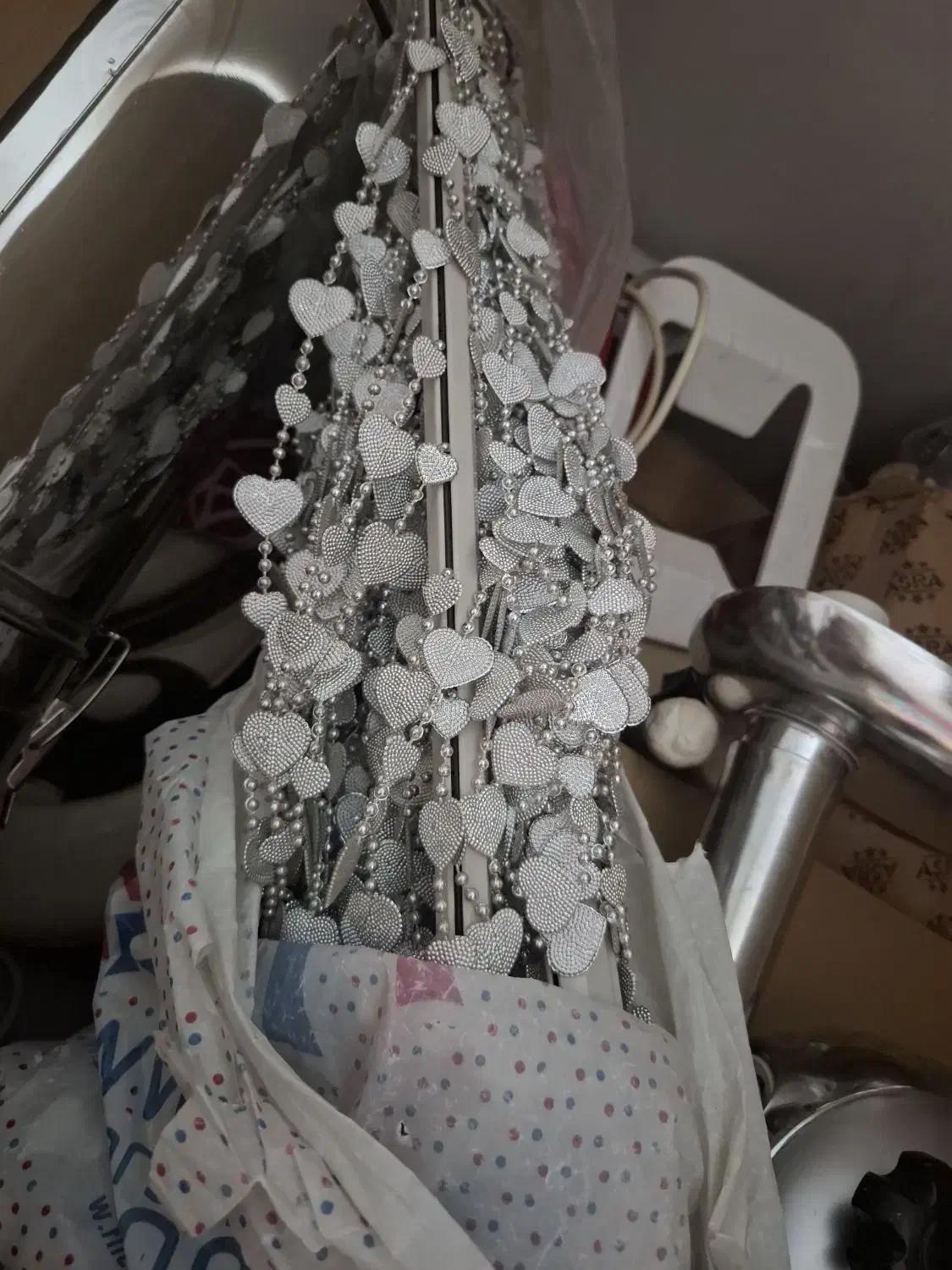 پرده آویز فلزی|پرده، رانر، رومیزی|کرج, حصارک پایین|دیوار