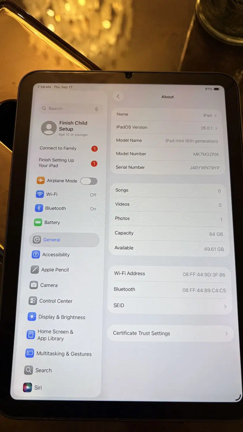 ipad|تبلت|تهران, زعفرانیه|دیوار