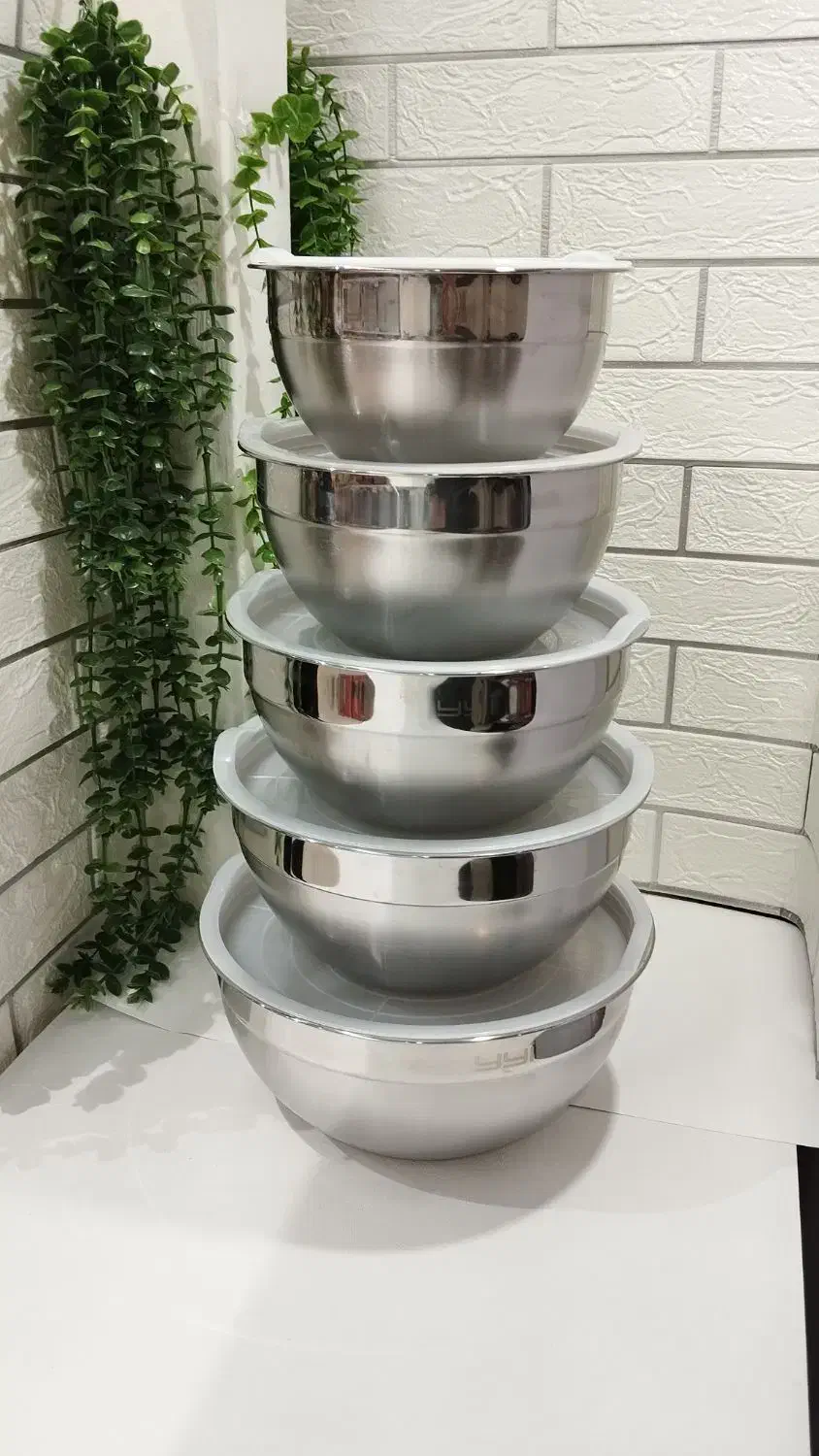 لگن استیل ۵ تیکه|ظروف پختوپز|کرج, المهدی|دیوار