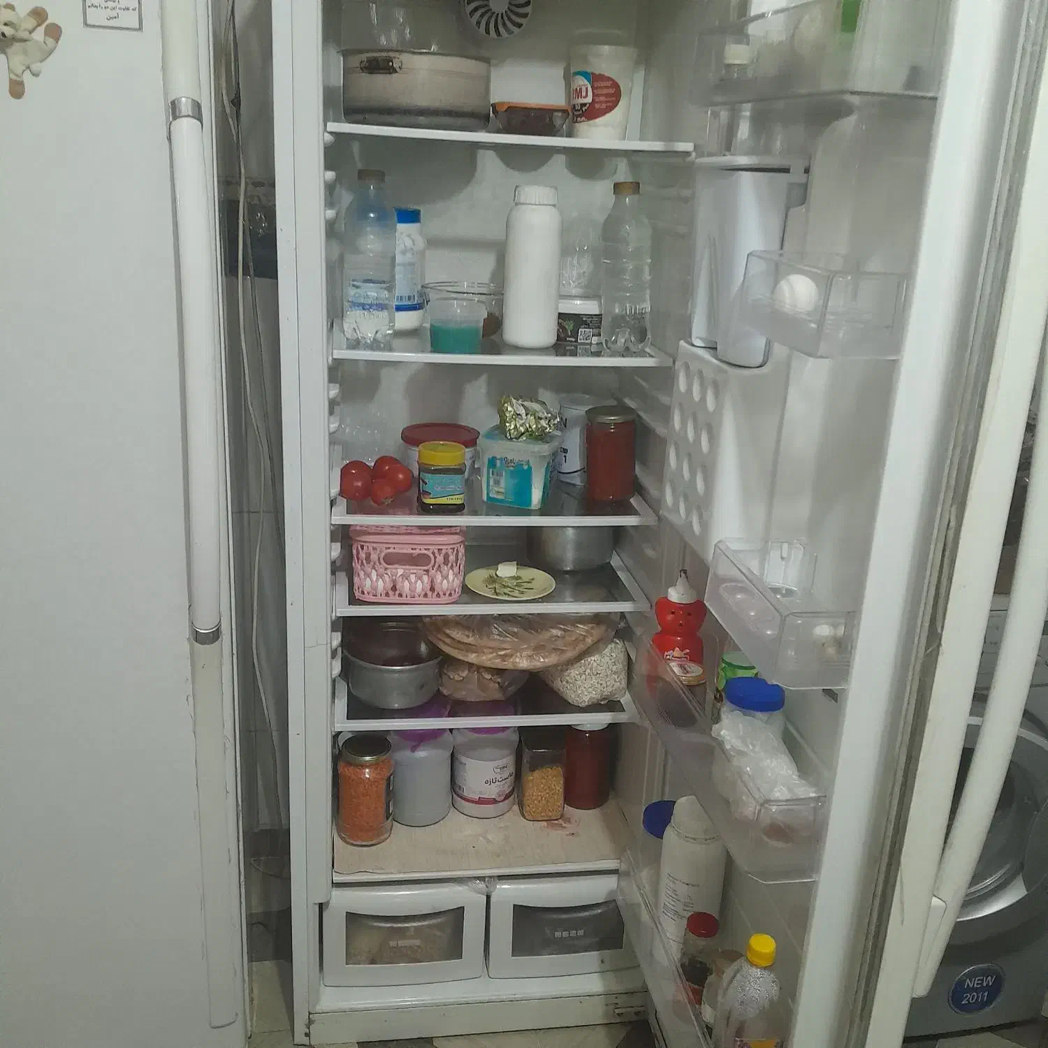 یخچال|یخچال و فریزر|مشهد, قائم|دیوار