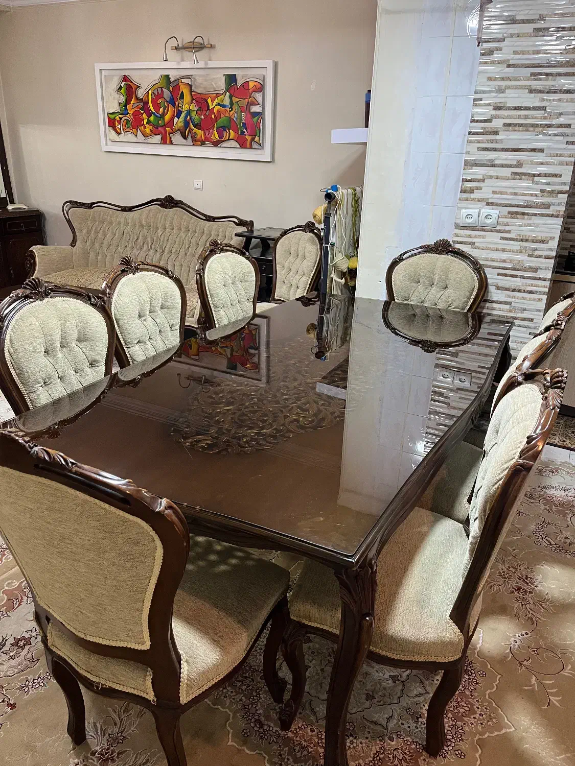 مبل و میز ناهار خوری|مبلمان خانگی و میز عسلی|تهران, مهران|دیوار